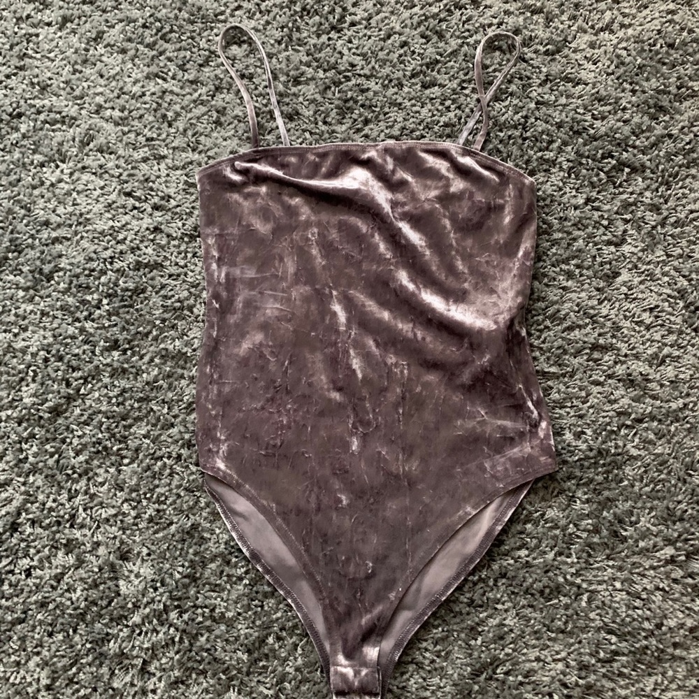velvet bodysuit